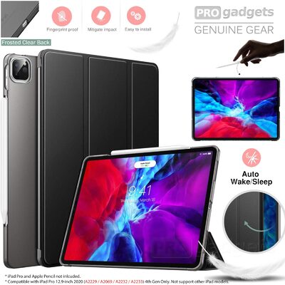Genuine Moko Ultra Slim Lightweight Shell Stand Case Cover for iPad Pro 12.9 2020 4th Gen