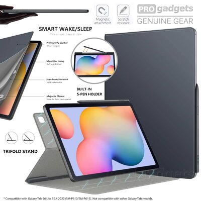 Genuine MOKO Slim Magnetic Smart Folio Cover for Samsung Galaxy Tab S6 Lite 10.4
