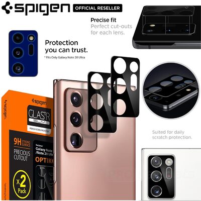 Genuine SPIGEN Glas.tR Optik Slim Tempered Glass 2PCS for Samsung Galaxy Note 20 Ultra Camera Lens Protector