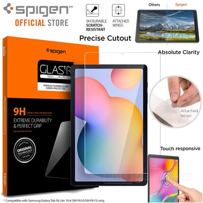 Genuine SPIGEN GLAS.tR Tempered Glass for Samsung Galaxy Tab S6 Lite 10.4 Glass Screen Protector