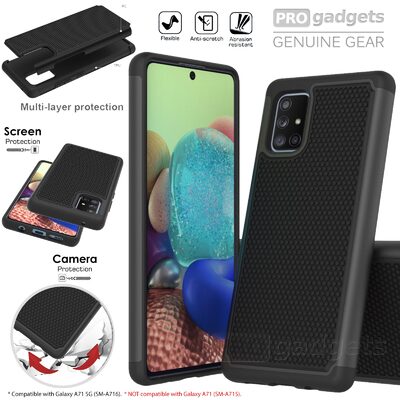 Genuine MOKO Dual Layer Protective Rugged Cover for Samsung Galaxy A71 5G Case