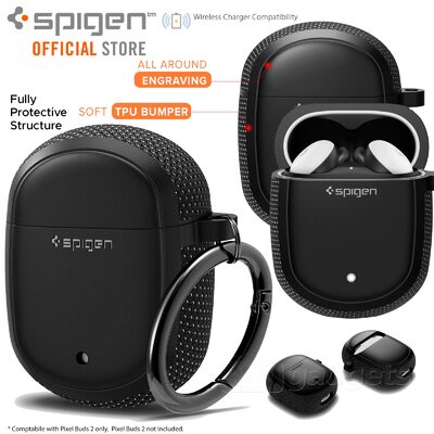 Genuine SPIGEN Classic Fit Slim TPU Hard Cover for Google Pixel Buds 2 Case
