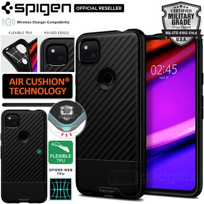 Genuine SPIGEN Core Armor Sleek Protection Soft Cover for Google Pixel 4a 5G Case