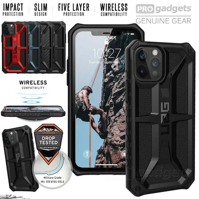 Genuine UAG MIL-STD Drop Tested Monarch Rugged Cover for Apple iPhone 12 Pro Max (6.7-inch) Case