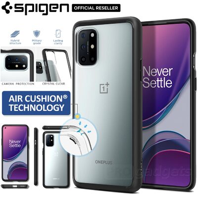 Genuine SPIGEN Ultra Hybrid Shockproof Clear Hard Cover for OnePlus 8T 5G Case