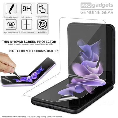 Full Cover TPU Screen Protector for Galaxy Z Flip 3