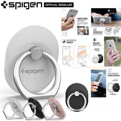 Genuine Spigen 360 Degree Style Ring Finger Holder Stand for iPhone / Galaxy / HTC / NEXUS