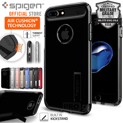 iPhone 7 Case, Genuine SPIGEN SLIM ARMOR Heavy Duty Cover for Apple