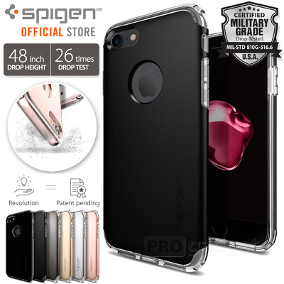 iPhone 7 Case, Genuine SPIGEN Hybrid Armor Slim DUAL LAYER Cover for Apple