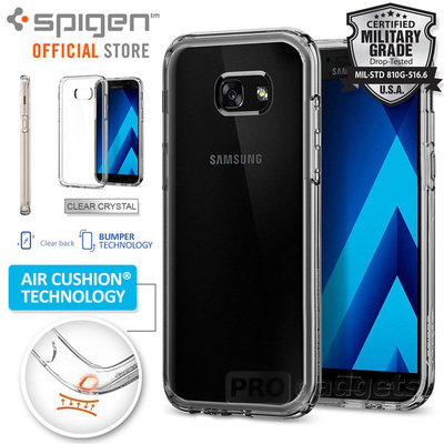 Galaxy A5 2017 Case, Genuine SPIGEN Ultra Hybrid SOFT Bumper Cover for Samsung