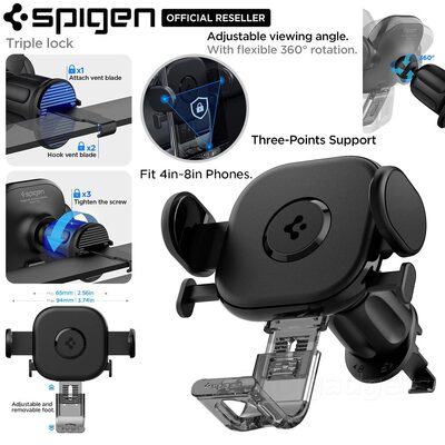 SPIGEN OneTap UTS12 Car Mount Air Vent Holder for Universal