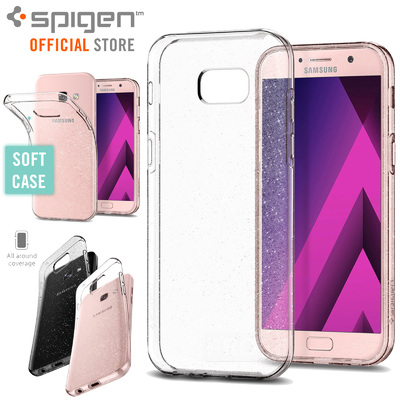 Galaxy A5 2017 Case, Genuine SPIGEN Liquid Crystal Glitter Soft Cover for Samsung