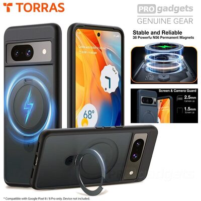 TORRAS Magnetic Ostand MagSafe Compatible Case for Google Pixel 8