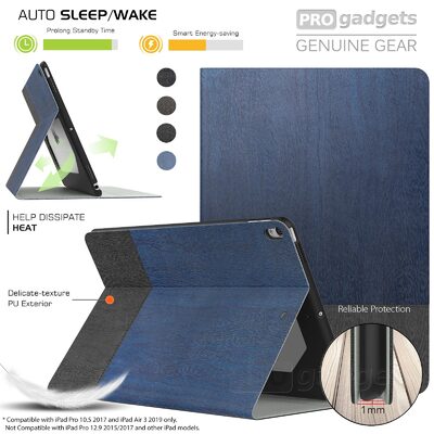 iPad Pro 10.5 / iPad Air 3 Case, Genuine MoKo Ultra Slim Auto Wake / Sleep Stand Folio Cover