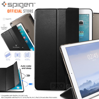 Apple iPad Pro 10.5 Case Genuine SPIGEN Smart Fold Auto wake Trifold Stand Cover