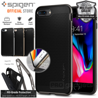 iPhone 7 Plus Case Genuine SPIGEN Dual Layer Neo Hybrid 2 Bumper Cover for Apple