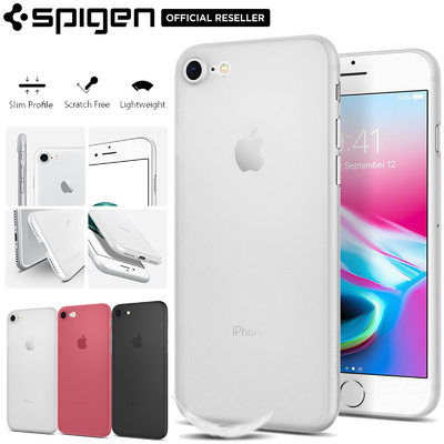 iPhone 8 Case, Genuine SPIGEN Air Skin ULTRA-THIN Soft Cover for Apple