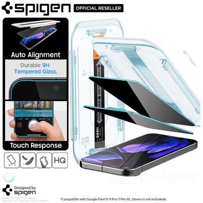 SPIGEN GLAS.tR EZ Fit Privacy 2PCS Glass for Pixel 9 / 9 Pro Screen Protector