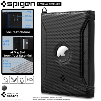 SPIGEN AirTag 1st Gen 2021 / 2nd Gen 2026 Passport Holder for Universal