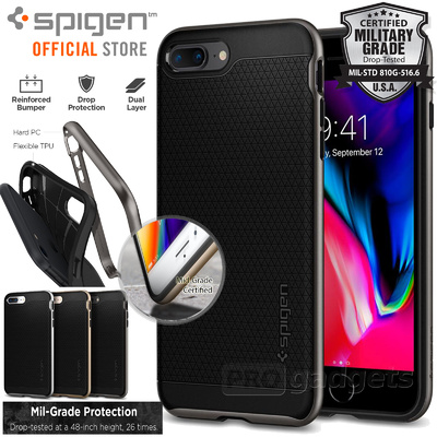 iPhone 8 Plus Case Genuine SPIGEN Dual Layer Neo Hybrid 2 Bumper Cover for Apple