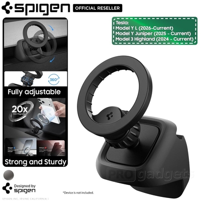 SPIGEN Air Vent Mount (MagFit) TAM100 for Tesla Model Y Juniper (2025 - 2026) / Model 3 Highland (2024 - 2026) / Y L (2026)
